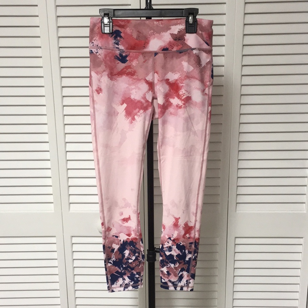 Pink and Blue Fabletics Leggings (XS?)